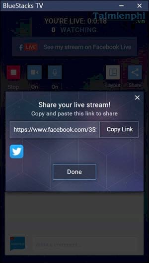 Cách Stream Game Mobile lên Facebook bằng Bluestacks