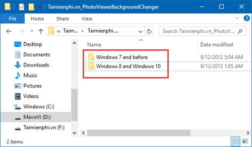Cách cài đặt nhanh Windows Photo View trong Windows 10 8 1 8 7 3