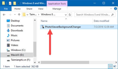 Cách cài đặt nhanh Windows Photo Viewer trên Windows 10 8 1 8 7 4