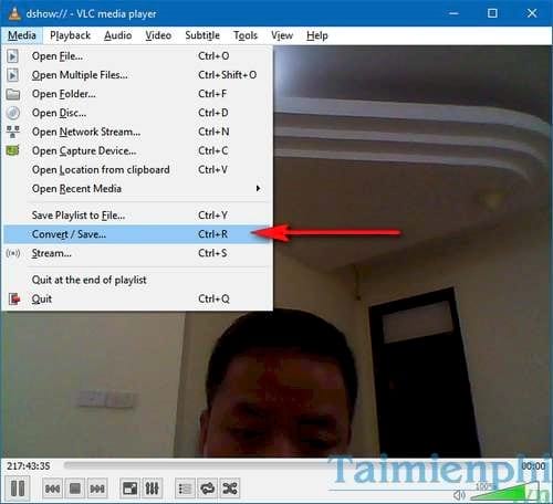 Cách sử dụng VLC để quay lại video Webcam