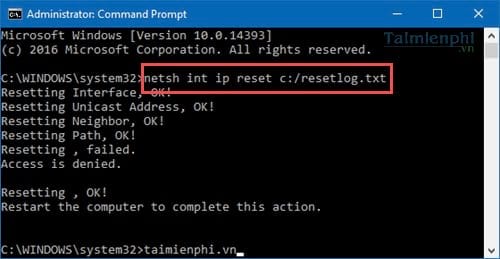 cach sua loi limited internet tren windows 10 8 1 8 7 4