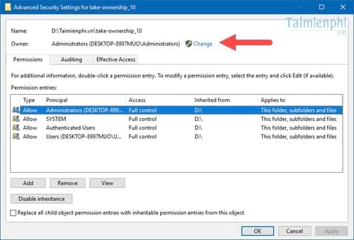 Sửa lỗi không thể đổi tên thư mục, tệp tin, file trên Windows 10
