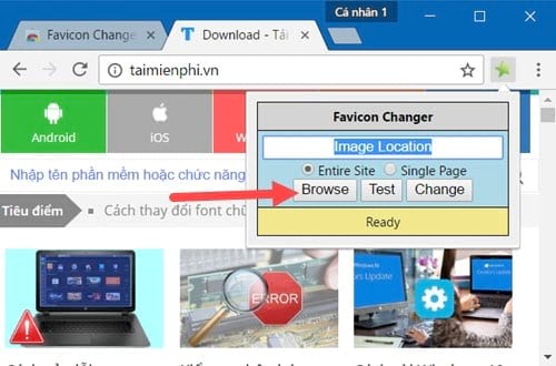 change bookmarks icon on google chrome 6