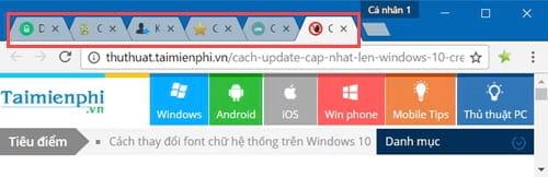 Cách đổi biểu tượng Bookmark trên Google Chrome