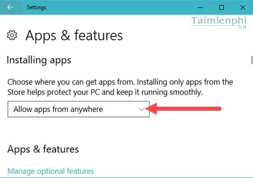 Cách chặn ứng dụng, phần mềm không rõ nguồn gốc trên Windows 10