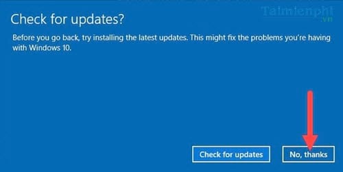 Cách gỡ bỏ cài đặt Windows 10 Creators Update