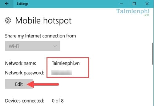 Phát WiFi trên Windows 10 Creators Update với Mobile HotSpot
