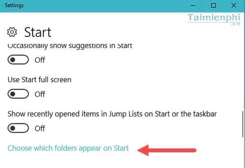 Thiết lập Start Menu trên Windows 10 Creators Update
