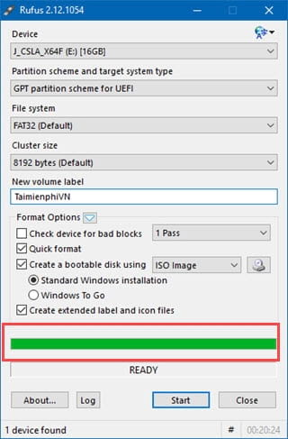 Cách tạo USB cài Windows 10 chuẩn UEFI