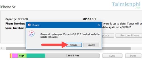 Cách hạ cấp, downgrade iOS 10.3.1 xuống 10.2.1 cho iPhone, iPad như thế nào