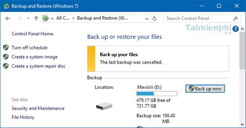 Cách tạo đĩa sửa chữa lỗi hệ thống Windows 10