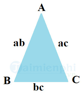 Các công thức tính chu vi tam giác, cách tính chu vi tam giác đúng nhất