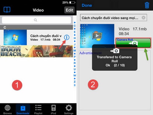 tải video youtube trên iphone