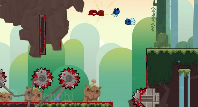 Super Meat Boy - Game thử thách khả năng điều khiến khéo léo người chơi đến khó chịu
