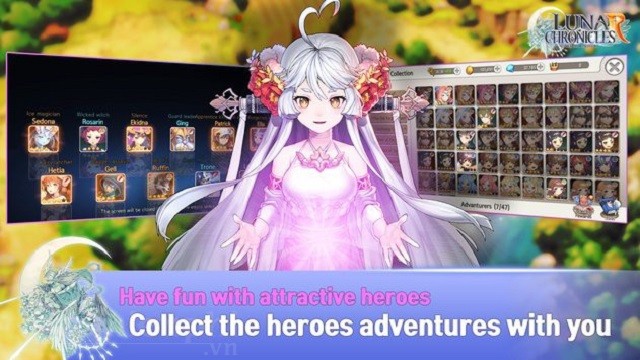 Luna Chronicles R - Game anime Nhật Bản hấp dẫn cho tải trên cả iOS và Android