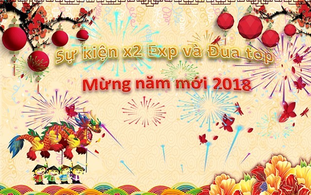 chu be rong online x2 kinh nghiem va dua top chao xuan 2018