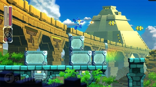 mega man joins the capcom 3 series of heroic action games