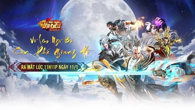Anh Hùng Xạ Điêu Gamota chính thức ra mắt game thủ Việt ngày 11/11