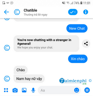 Cách chat với người lạ trên Messenger