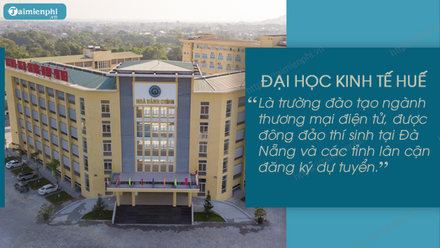 Cac truong xet hoc ba nganh Thuong mai dien tu