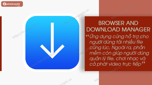 ung dung ho tro download tren iphone, ios
