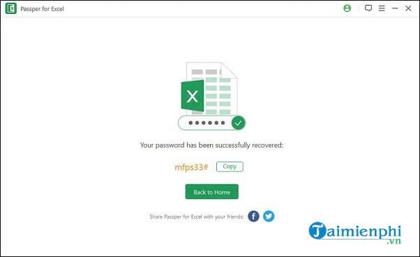 Cách khôi phục mật khẩu Excel bị quên bằng Passper