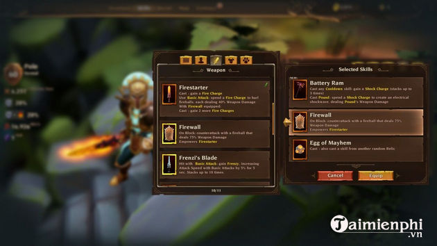 Torchlight 3 and its features can be found in the in-game marbles