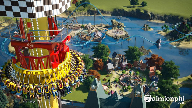 dat truoc planet coaster console edition va nhan nhung phan qua hap dan