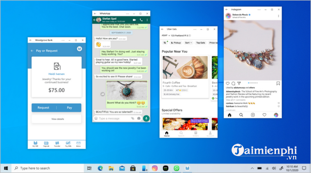 Windows 10 có thể chạy nhiều ứng dụng Android qua Your Phone, nhưng chỉ dành cho thiết bị Samsung 6 windows 10 co the chay nhieu ung dung android qua your phone nhung chi danh cho thiet bi samsung