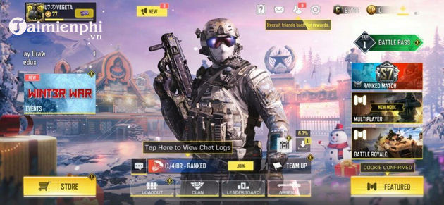 cach nhan mien phi skin ghost stealth trong cod mobile