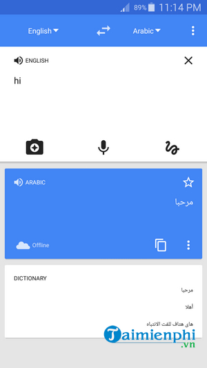 Cách sử dụng Google Dịch Translate offline trên Android