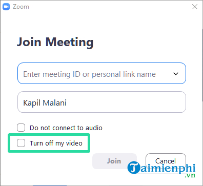 Cách hiển thị ảnh thay video trong cuộc họp Zoom