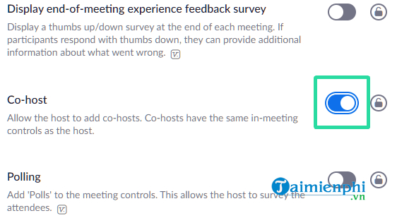 Cách đổi host trên Zoom, chỉ định Co-host trong cuộc họp