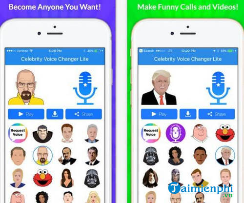 Top phần mềm thay đổi giọng nói trên điện thoại Android, iPhone