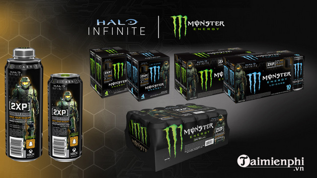 Halo Infinite hợp tác với Monster Energy mang đến những đặc quyền không thể bỏ qua