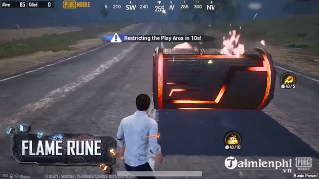 Play with runic power in pubg mobile like how