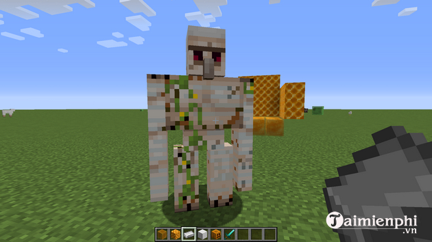 how to make iron golem in minecraft
