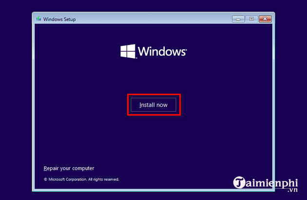 cai windows 11 tren may ao vmware 11