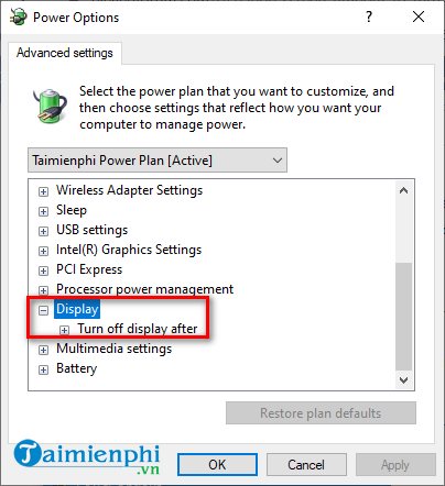 cach thay doi thoi gian cho khoa man hinh tren may tinh windows 11
