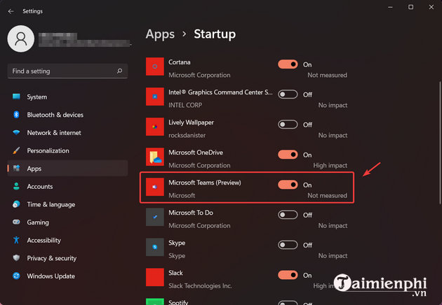 Cách xóa Microsoft Teams trên máy tính Windows 11 9 cach xoa microsoft teams tren win 11