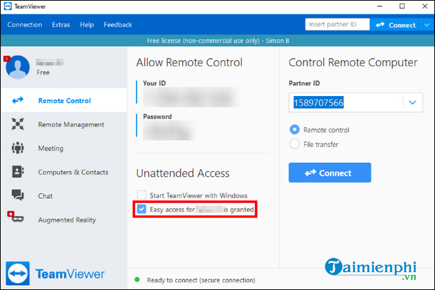 how to get into remote usb from teamviewer