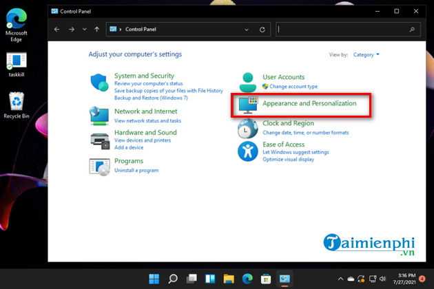 cach thay doi giao dien tren windows 11