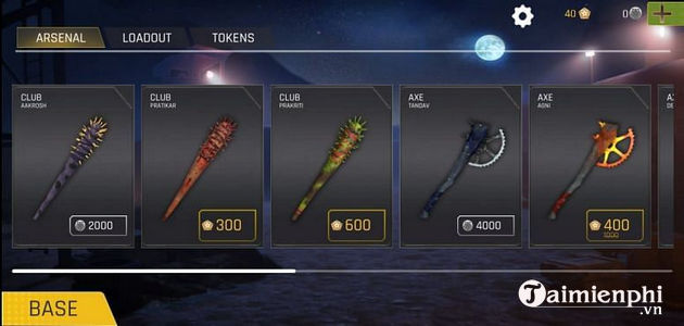 how to buy tokens in game faug