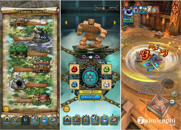 Link tải game Dragon Quest Tact cho Android, iOS