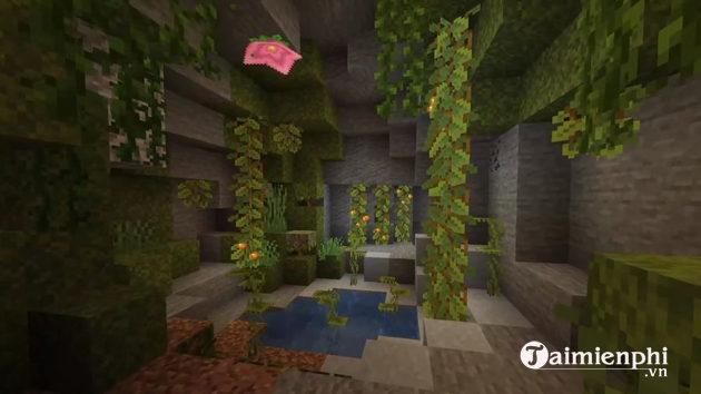 Minecraft wallpapers of minecraft caves and cliffs