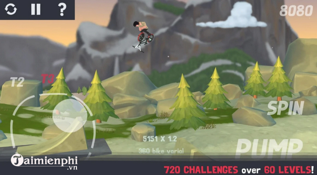 the pumped bmx 3 cat has the highest number