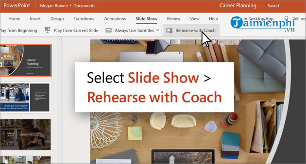 microsoft presenter coach su dung ai de giup nguoi dung hoan thien bai thuyet trinh