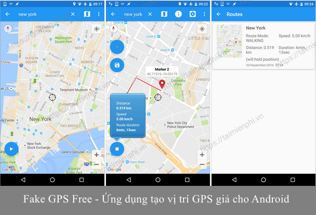 Fake GPS Android