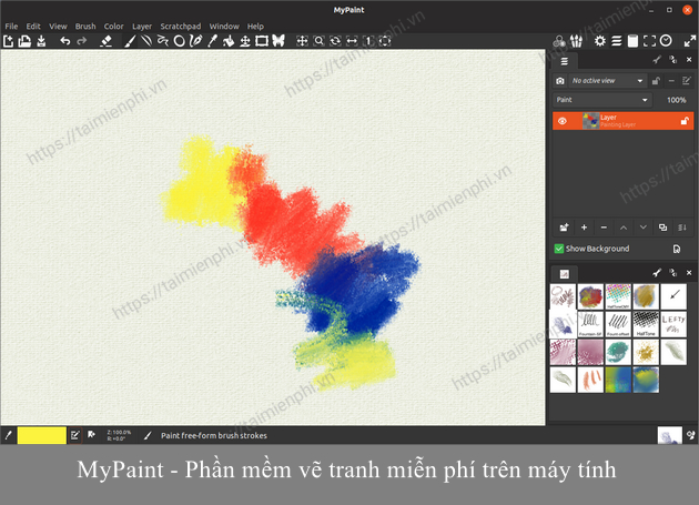 tai phan mem ve tranh tren may tinh