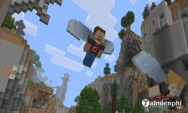 build toc do flying in minecraft